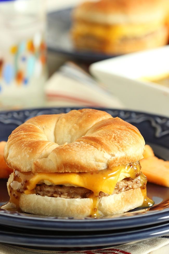 Sausage, Egg & Cheese Croissant